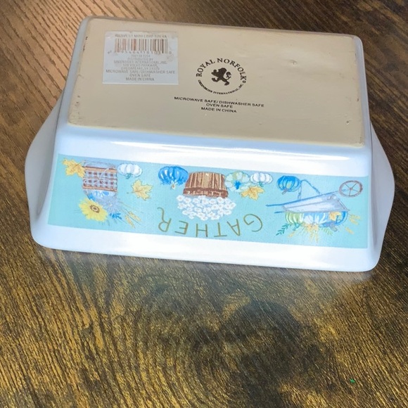 Gather Ceramic Mini Loaf Baking Dish - Picture 3 of 4